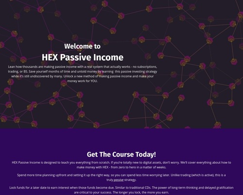 Hex Passive Income – Investing Strategy To Make Money Online