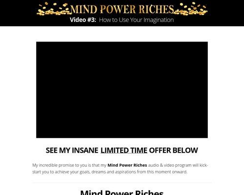 Mind Power Power – Ron G Holland