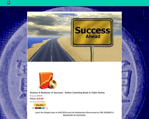 AJ FARZAD/ THE SCIENCE AND BEHAVIOR OF SUCCESS – Science & Behavior of Success Online Class