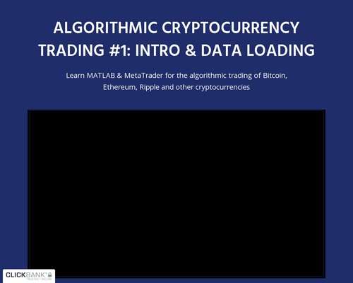CryptoQuants – Cryptocurrency Algorithmic Trading – Video Course
