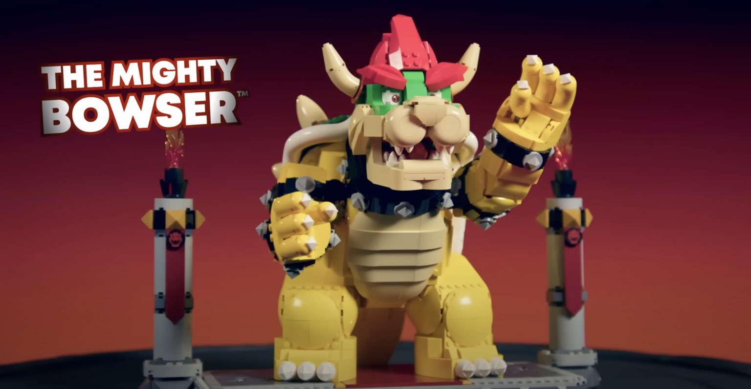 Lego anunciou um enorme conjunto Mighty Bowser com mais de 2000 peças